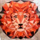 The Jungle Abstractions: The Lion - Violet Craft