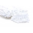 Galon Pompon 18 mm blanc