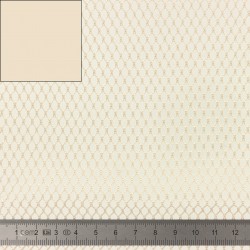 Tissu filet - Mesh fabric - Naturel