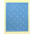 Full Line Stencil Sashiko Stitch Angled 7 Treasures 