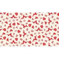 Scandi Icon Scatter Red