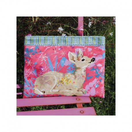 Kit Pochette tablette: LAND ART Rose