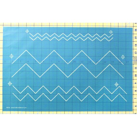 Full Line Stencil Chevron