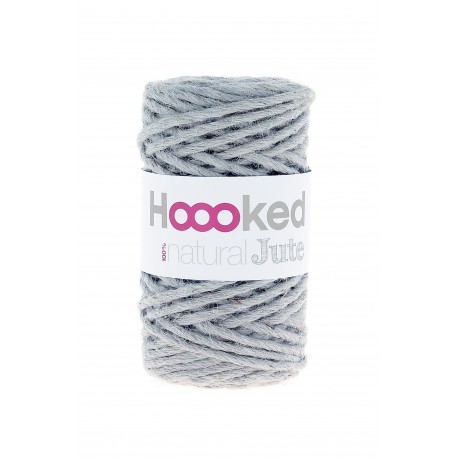 Fil Hoooked Natural Jute - GRIS