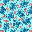 Light Blue Octopus Garden Digital