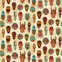 Indigenous Masks - Cream