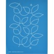 Full Line Stencil Enlarged Meandering Leaves