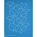 Full Line Stencil Enlarged Meandering Leaves