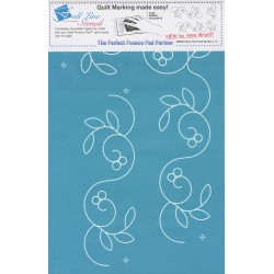 Full Line Stencil Berry Vine Park Border 3-3/4in