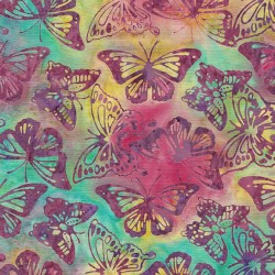 Island Batik Butterfly Blooms