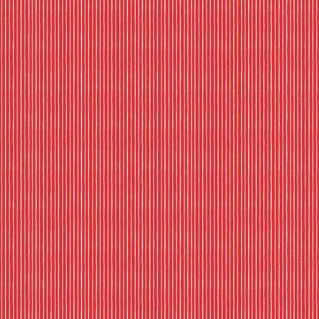 Scandi Stripe red