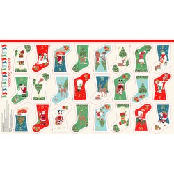 Calendrier de l'avent - Merry mini stocking