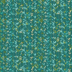 Hikari Leaf Stripe Teal