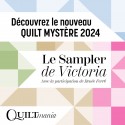 Quilt Mystère QUILTMANIA 2024 - version colorée